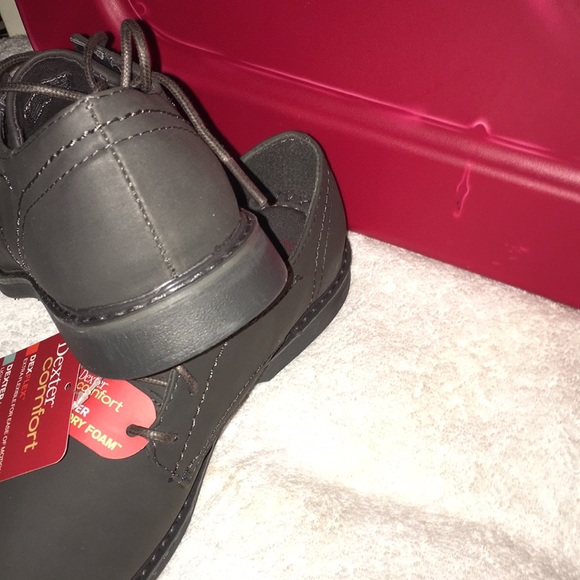 NWT 7.5 Men’s Gray Burt shoes casual comfortable - Picture 4 of 4